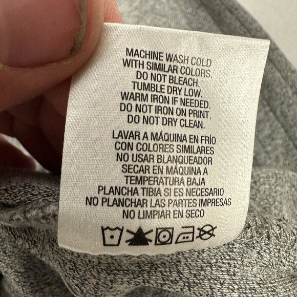 Covington Men's V-Neck Long Sleeved Light Weight Sweater Size S Gray - Picture 6 of 6